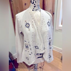 Maurice’s Aztec winged cardigan, Sz S